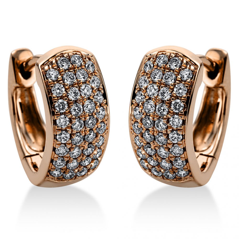 Redgold Diamond Earrings