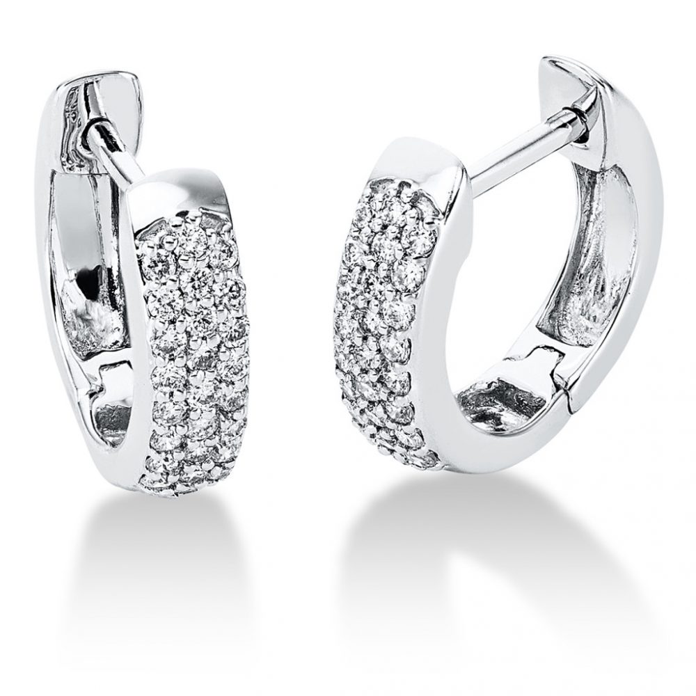 Whitegold Diamond Earrings