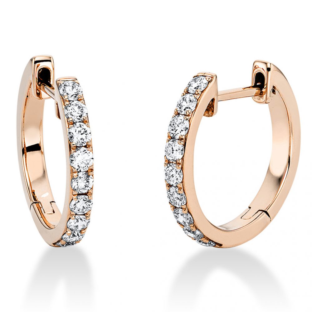 Redgold Diamond Earrings