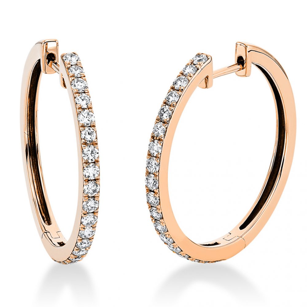 Redgold Diamond Earrings