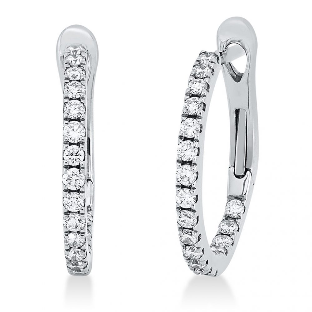 Whitegold Diamond Earrings