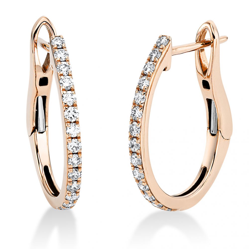 Redgold Diamond Earrings