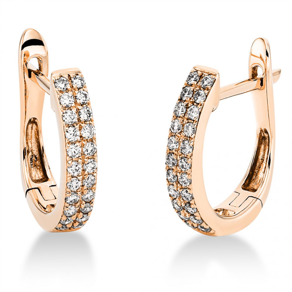 Redgold Diamond Earrings