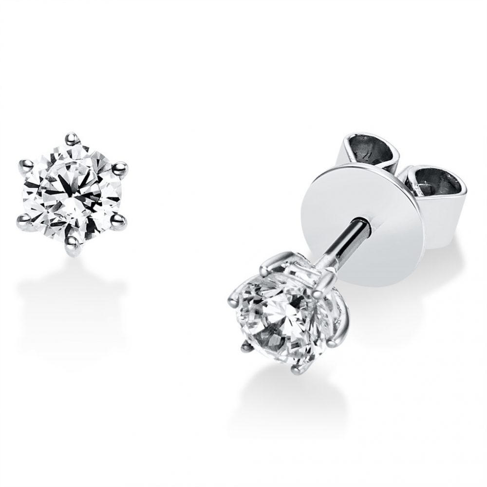 Platinum Diamond Earrings