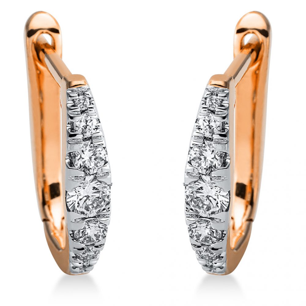 Redgold Diamond Earrings