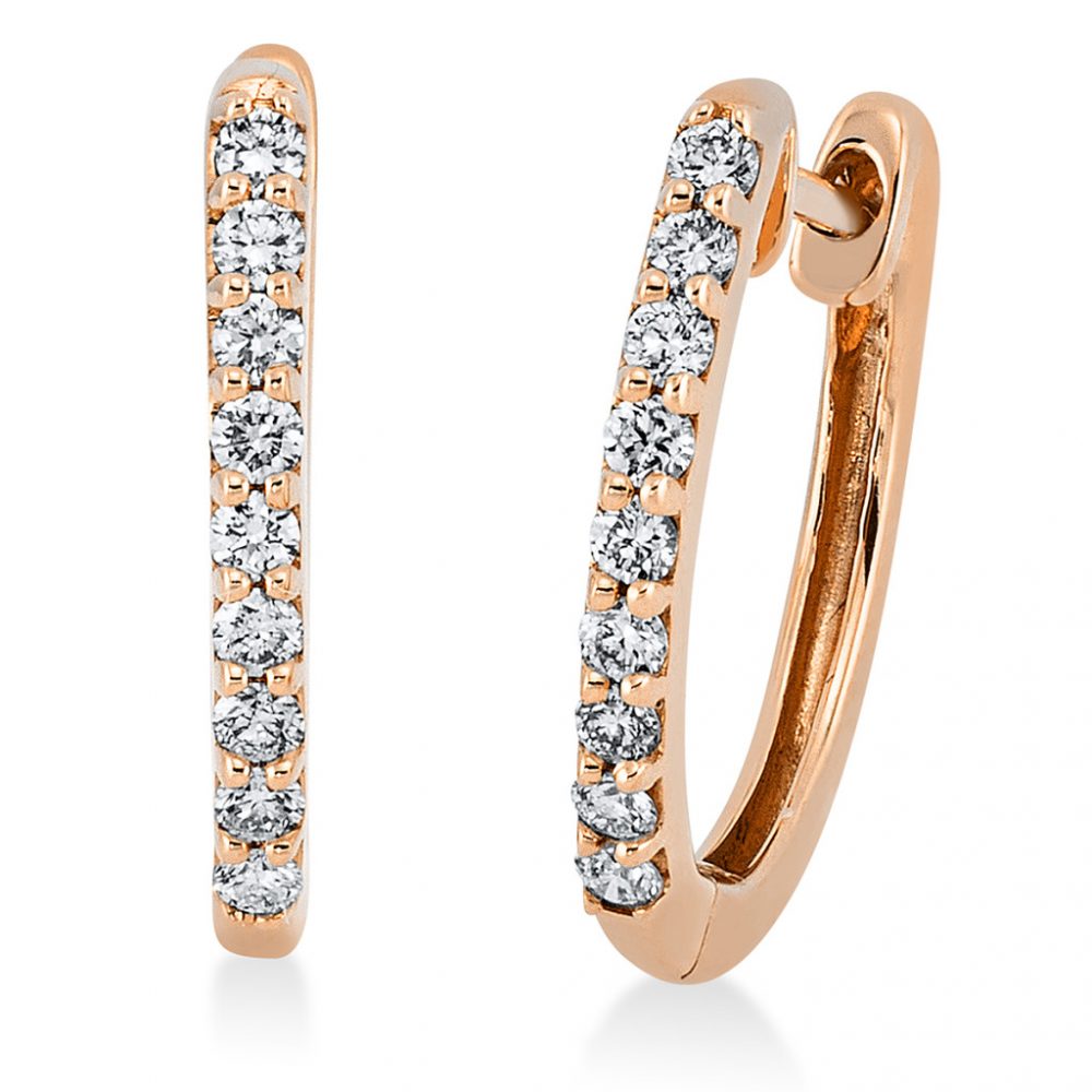 Redgold Diamond Earrings