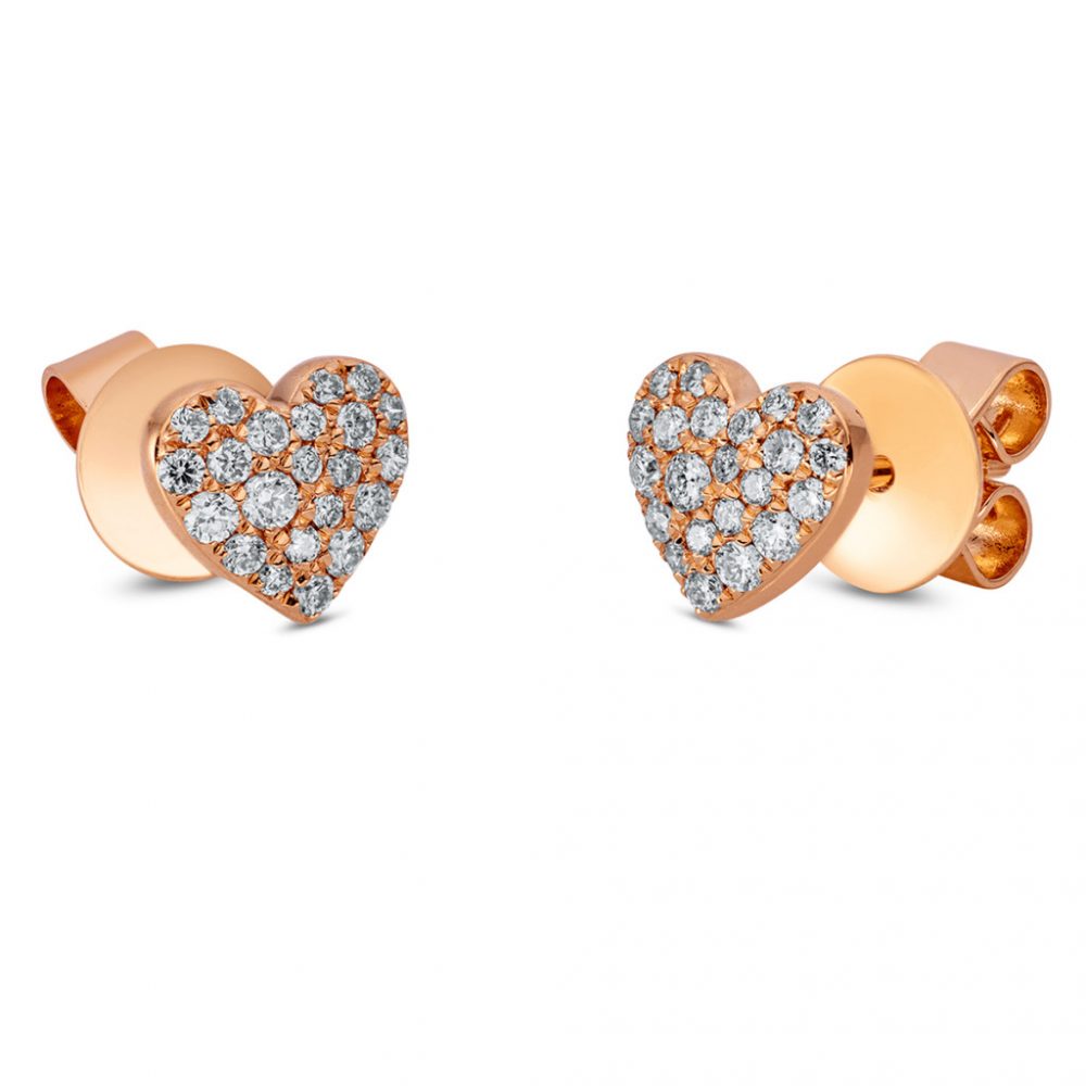 Redgold Diamond Earrings