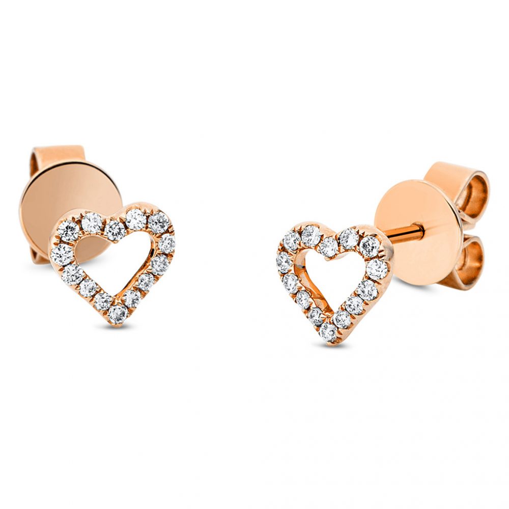 Redgold Diamond Earrings