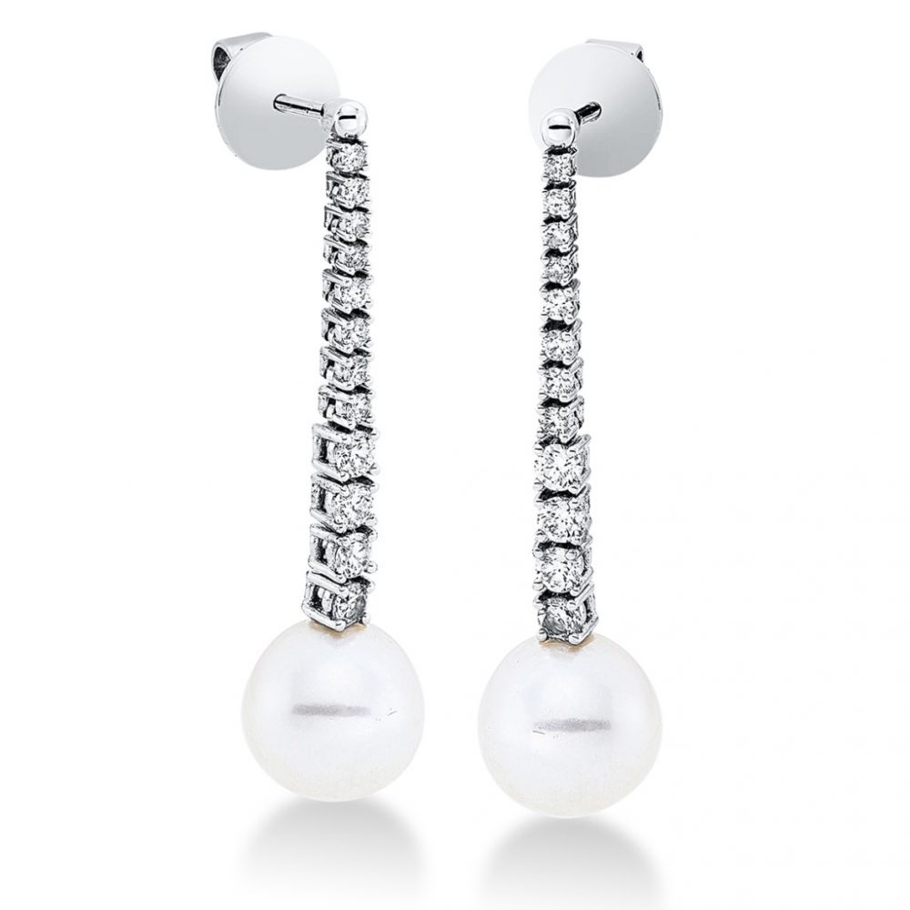 Whitegold Diamond Earrings