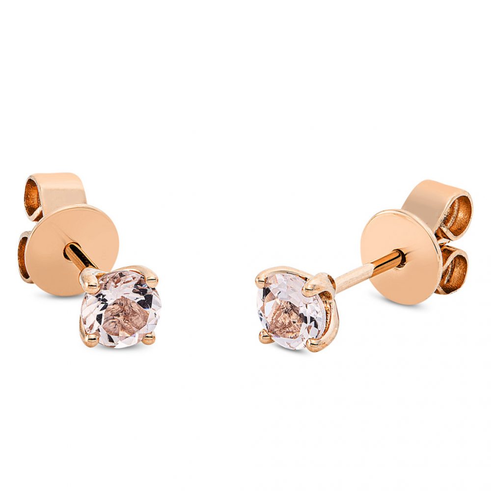 Redgold Morganite Earrings