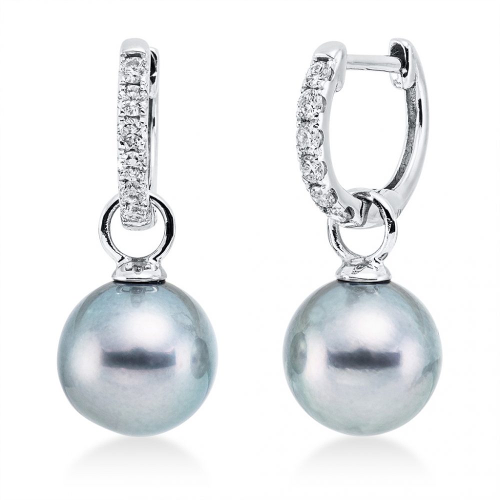 Whitegold Diamond Earrings