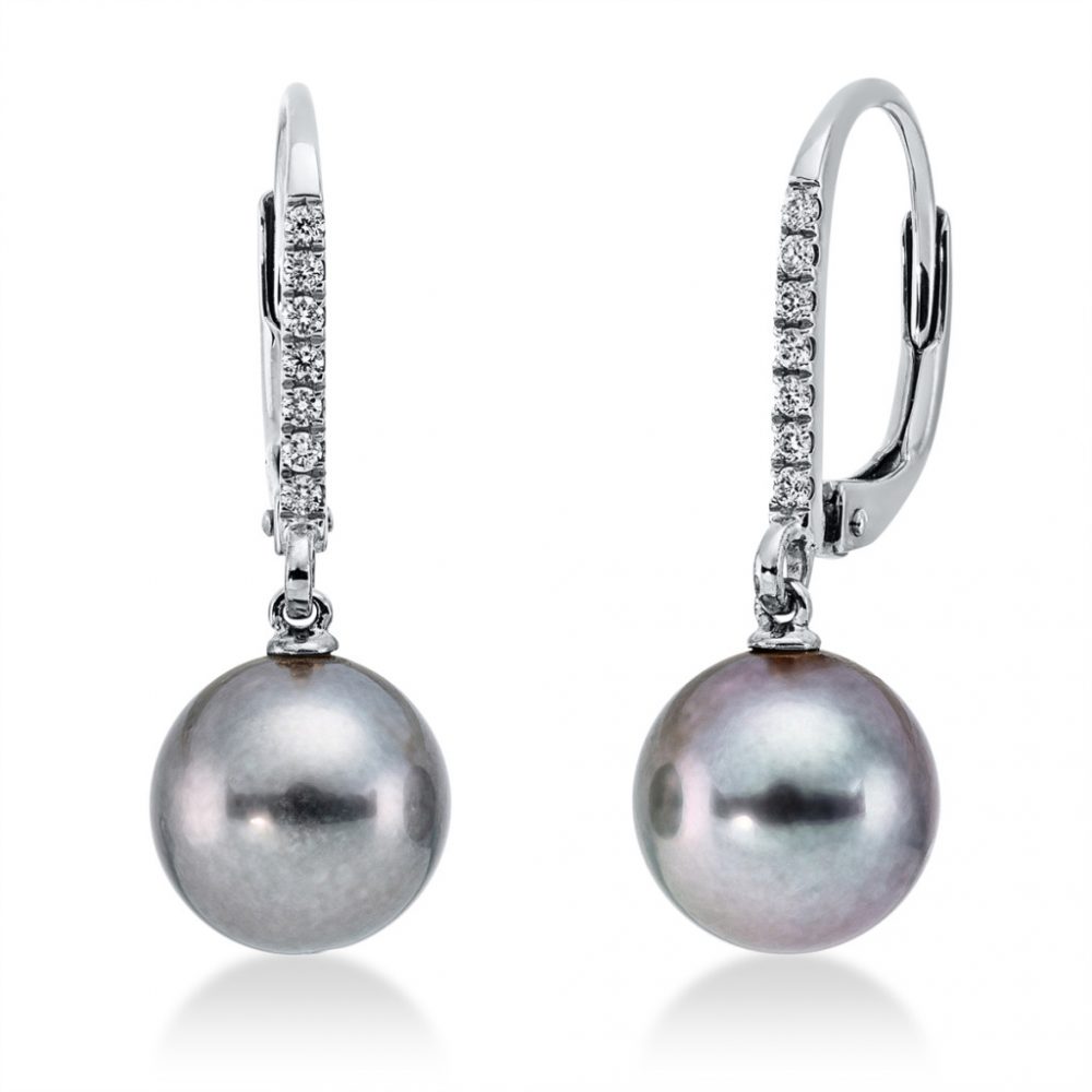 Whitegold Diamond Earrings