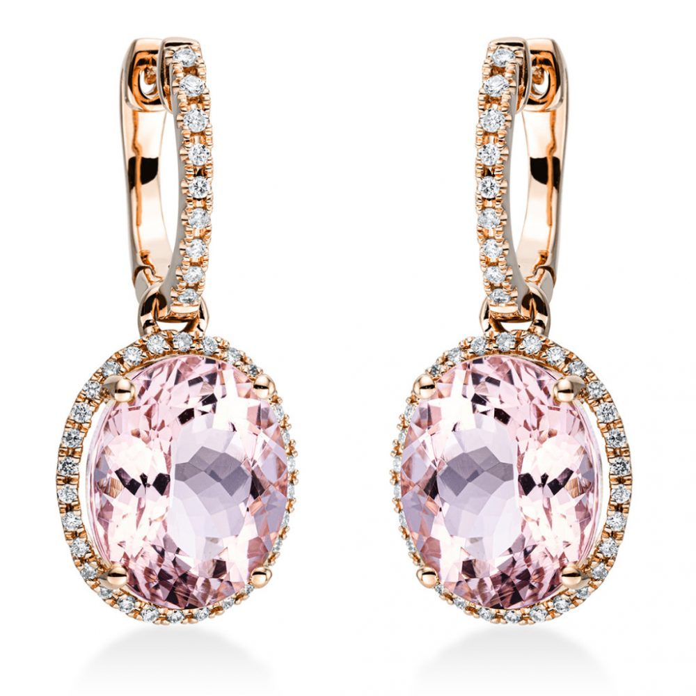 Redgold Morganite Earrings