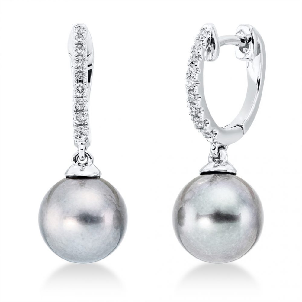 Whitegold Diamond Earrings