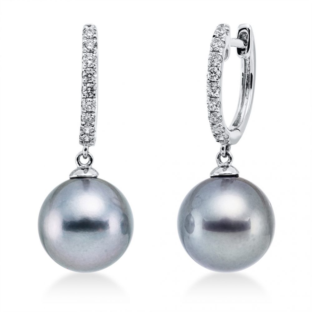 Whitegold Diamond Earrings