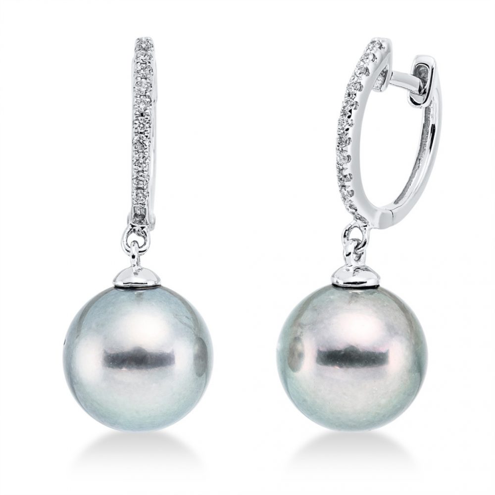 Whitegold Diamond Earrings