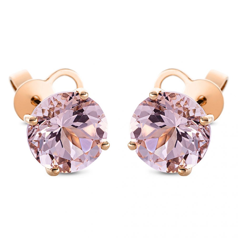 Redgold Morganite Earrings