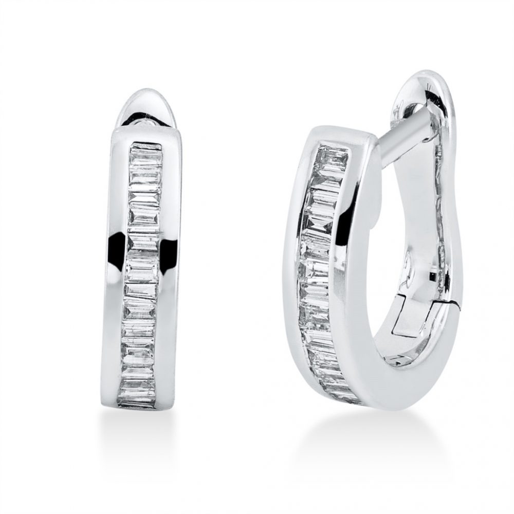 Whitegold Diamond Earrings