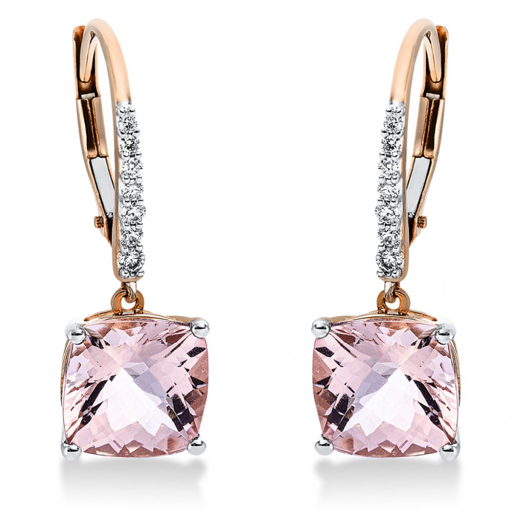 Redgold Morganite Earrings