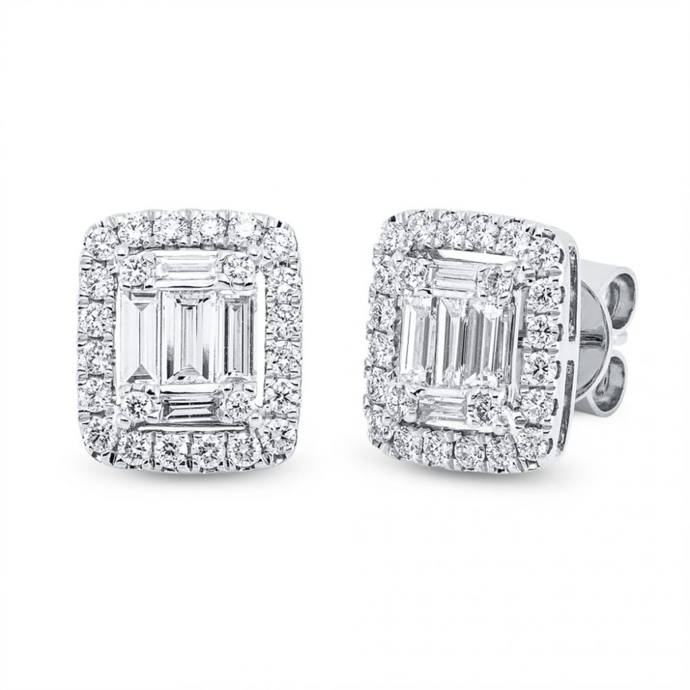 Whitegold Diamond Earrings