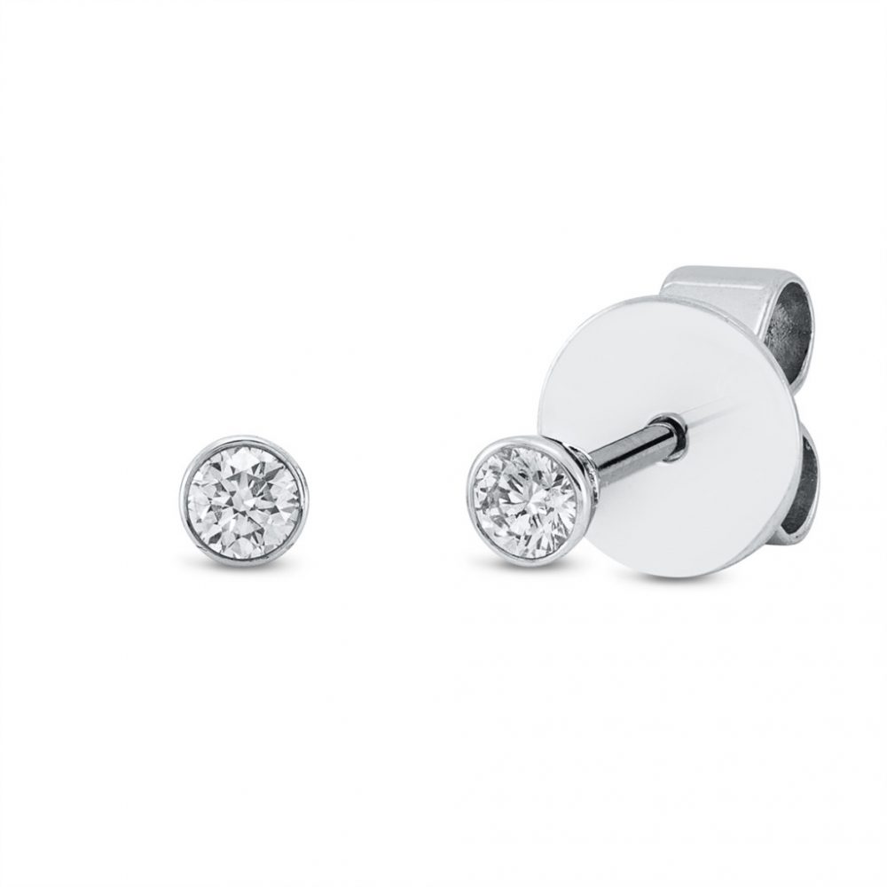 Whitegold Diamond Earrings