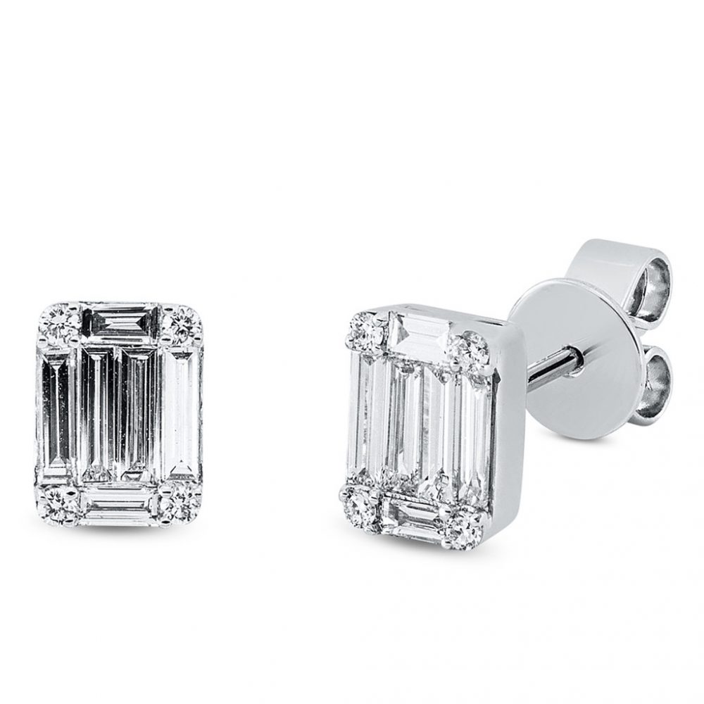 Whitegold Diamond Earrings