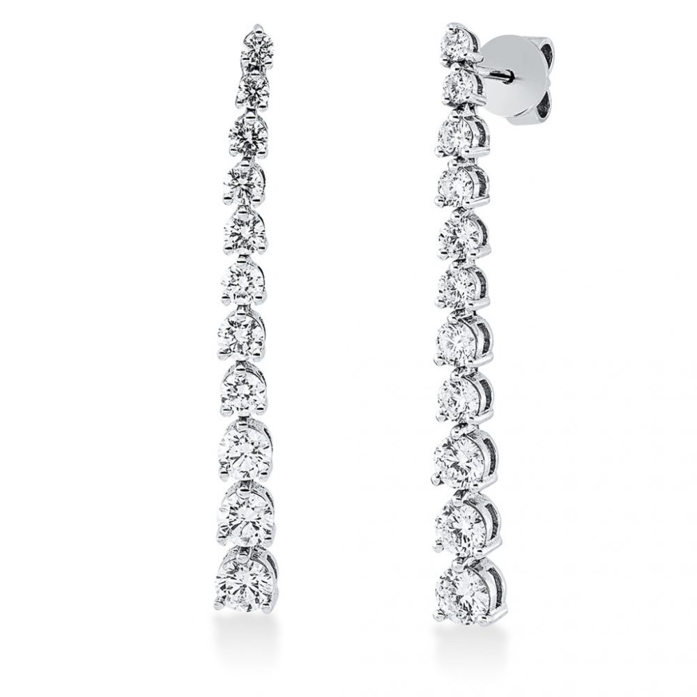 Whitegold Diamond Earrings