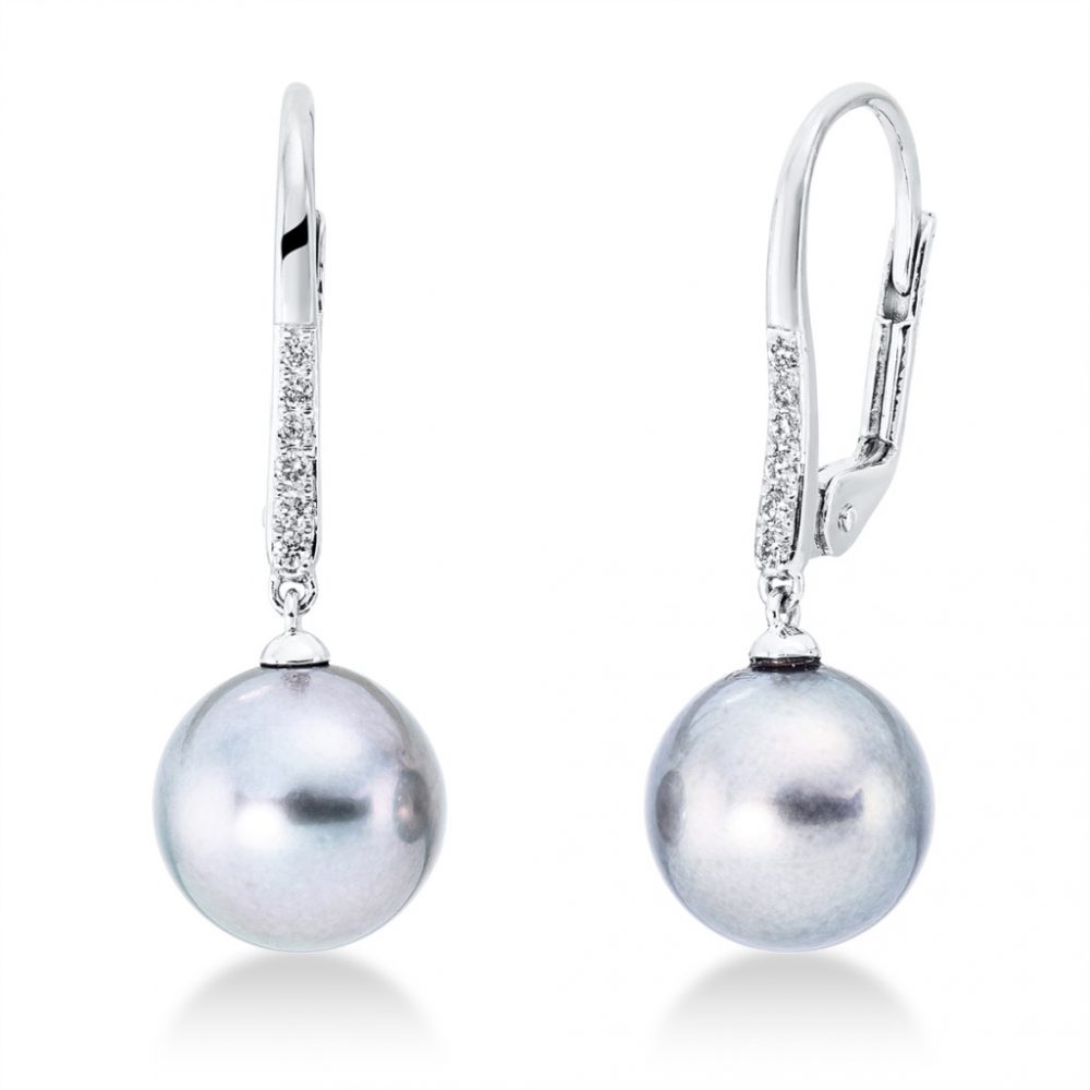 Whitegold Diamond Earrings