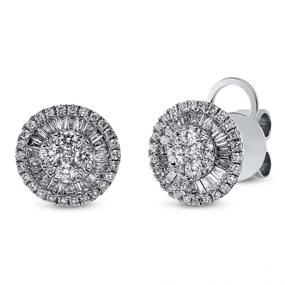 Whitegold Diamond Earrings