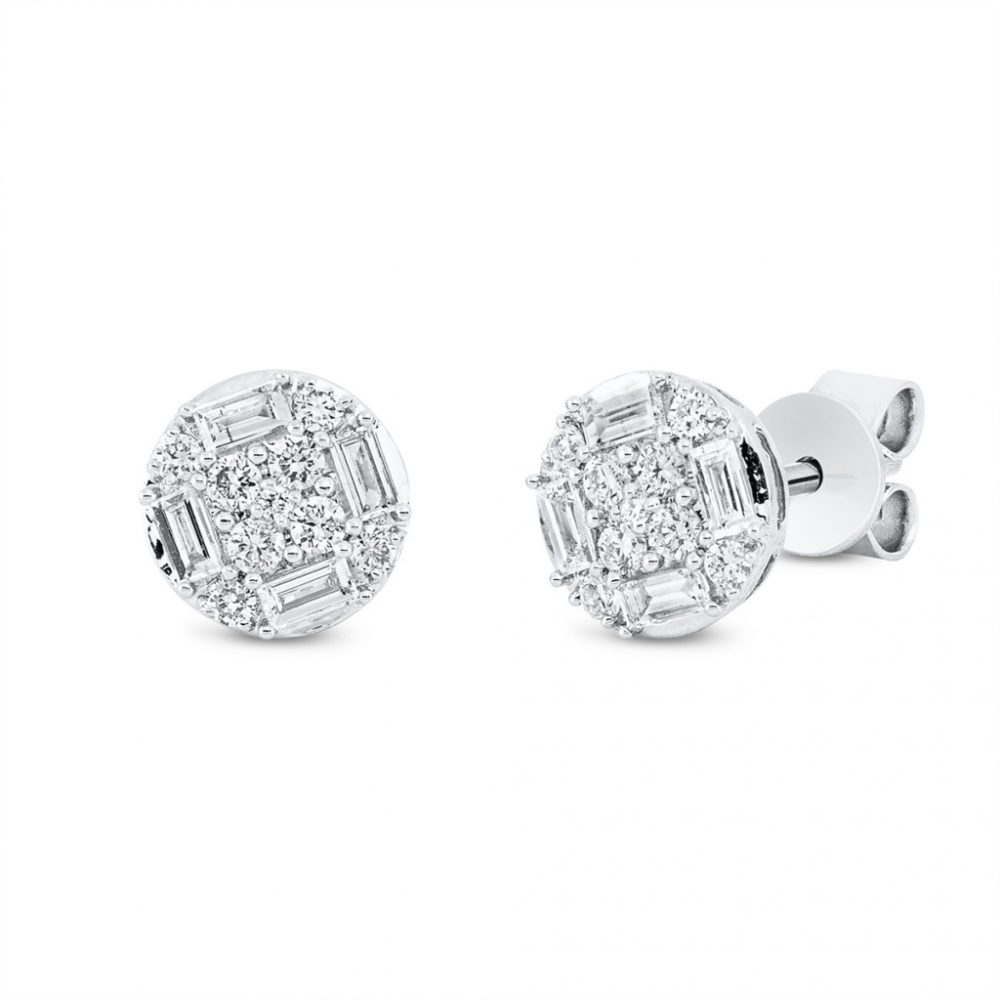 Whitegold Diamond Earrings