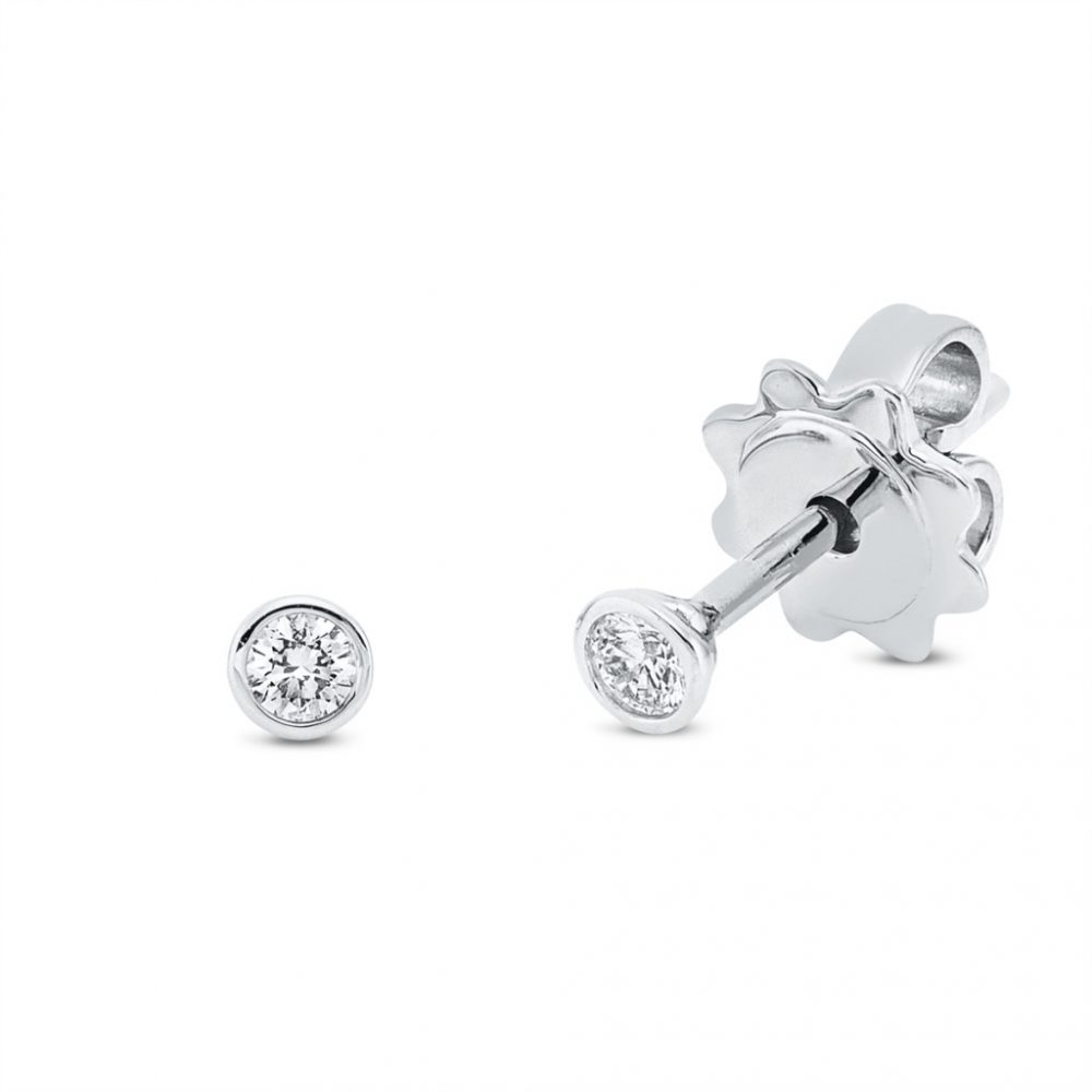 Whitegold Diamond Earrings