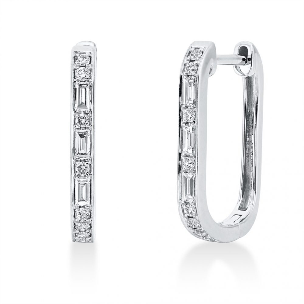 Whitegold Diamond Earrings