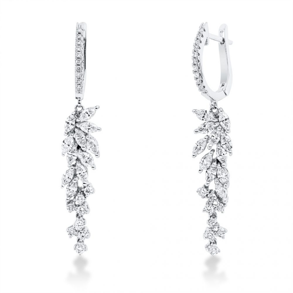 Whitegold Diamond Earrings