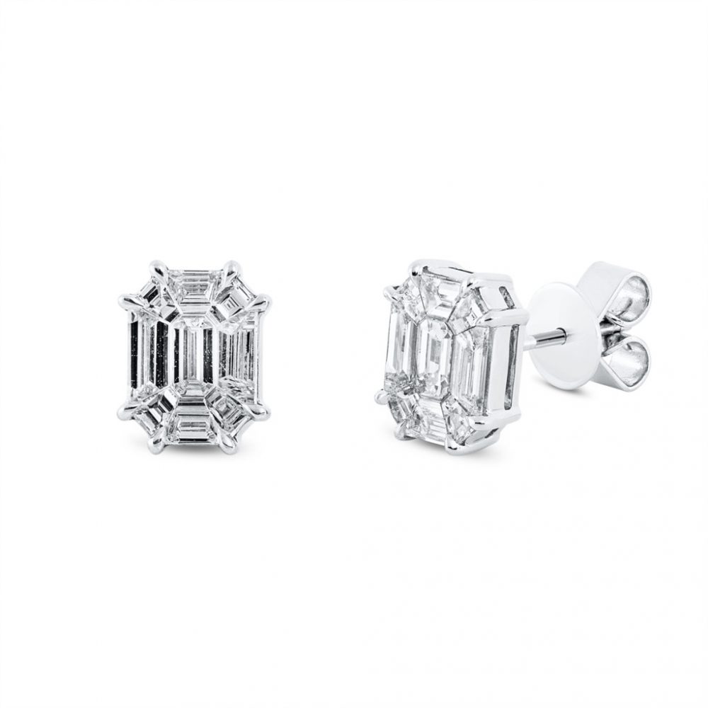 Whitegold Diamond Earrings