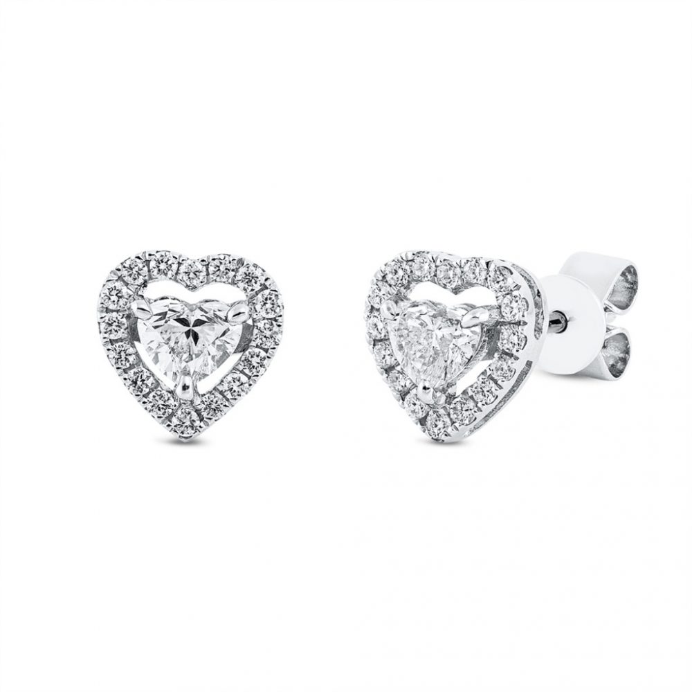 Whitegold Diamond Earrings