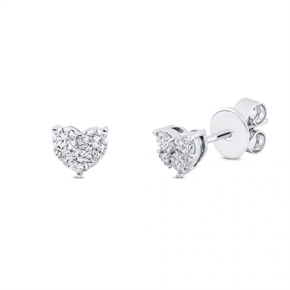 Whitegold Diamond Earrings