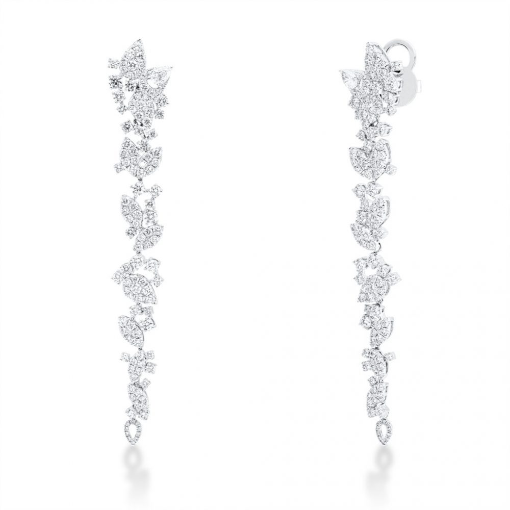 Whitegold Diamond Earrings