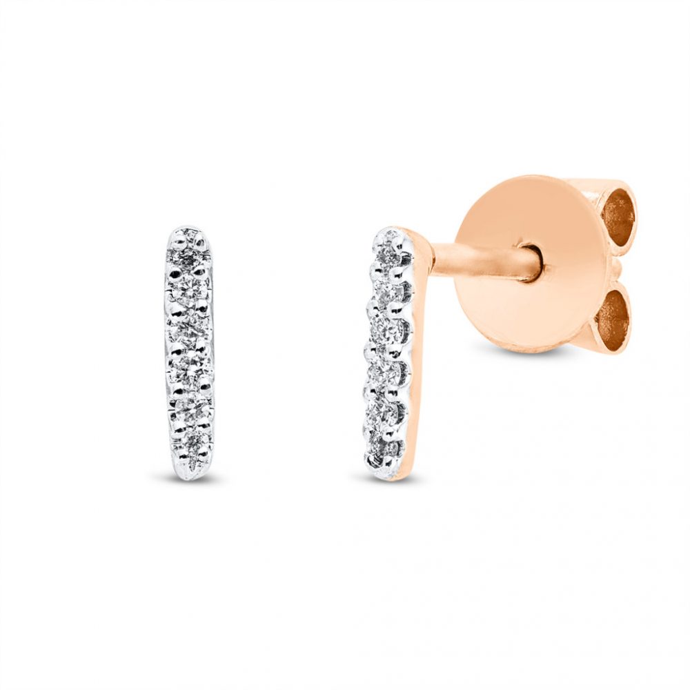 Redgold Diamond Earrings