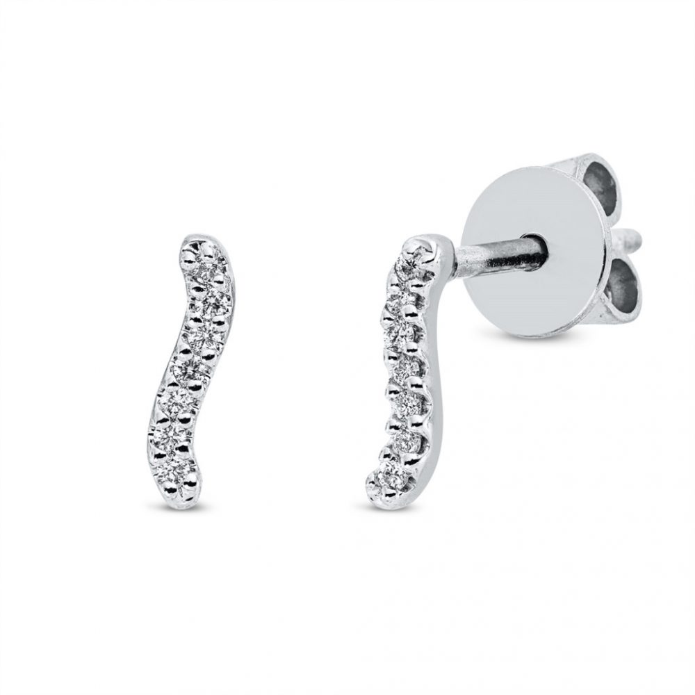 Whitegold Diamond Earrings