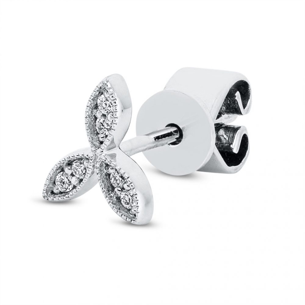 Whitegold Diamond Earrings