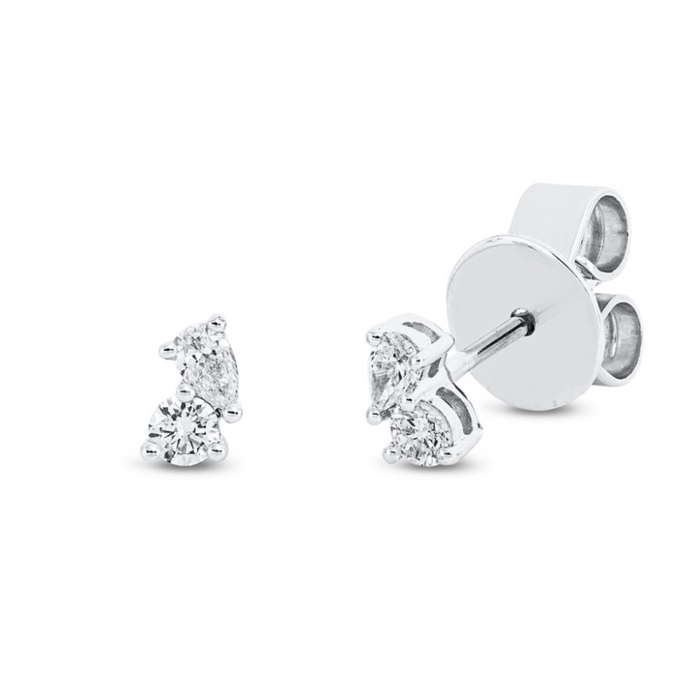 Whitegold Diamond Earrings