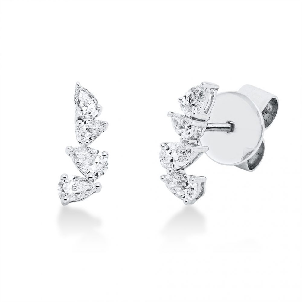 Whitegold Diamond Earrings