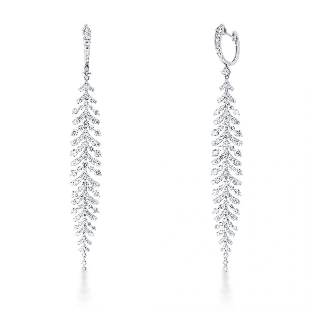 Whitegold Diamond Earrings