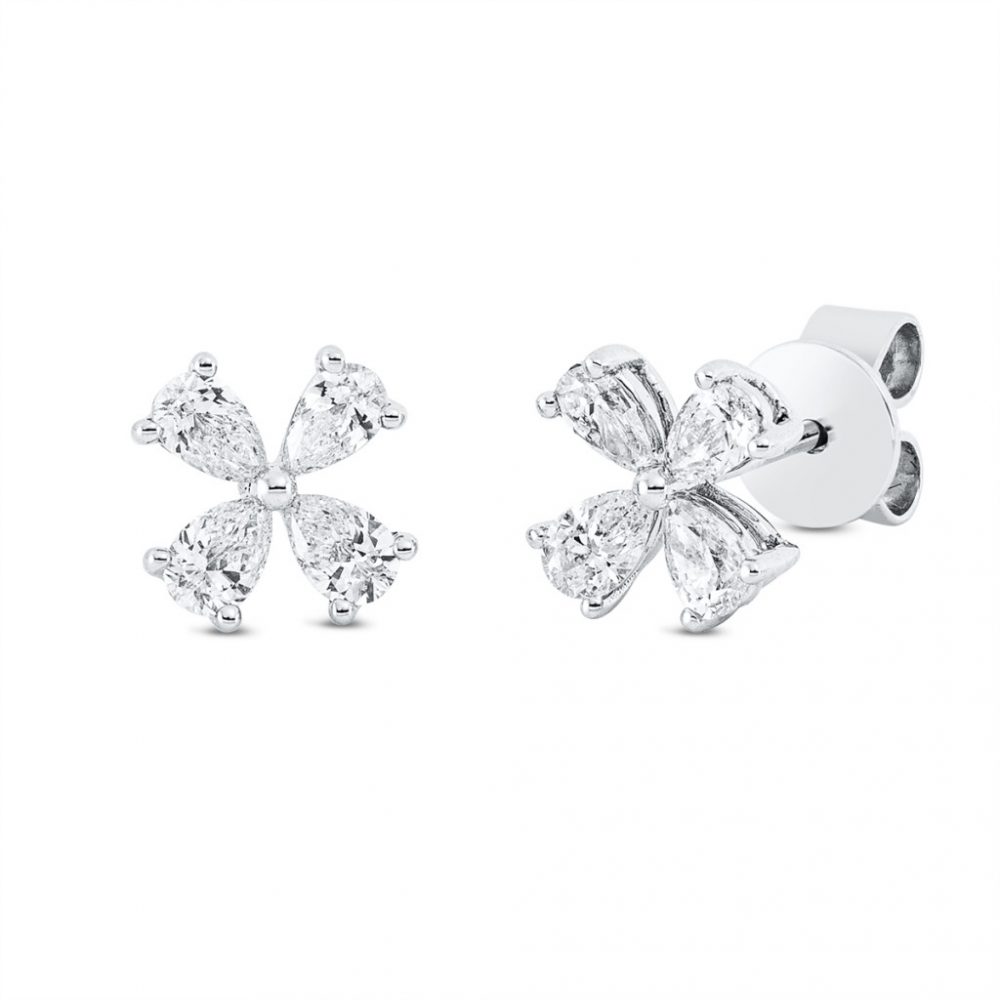 Whitegold Diamond Earrings