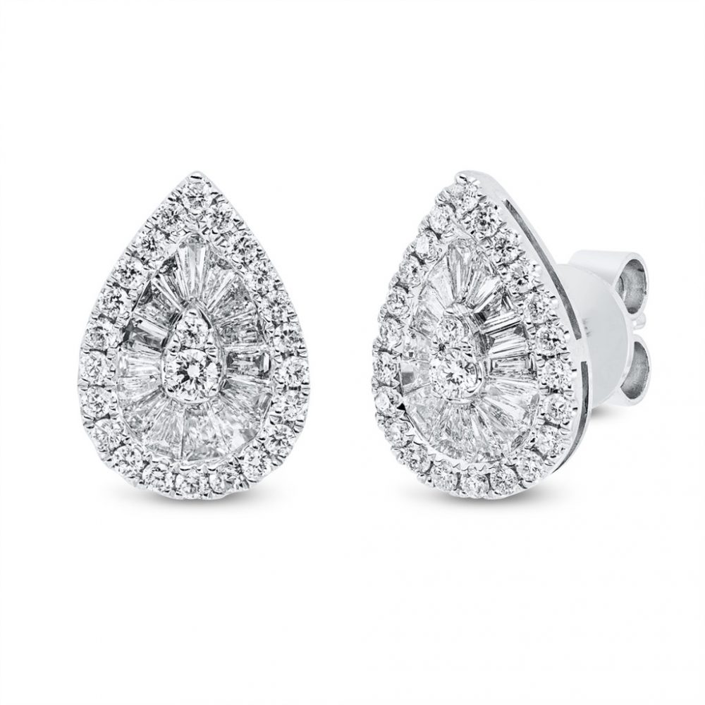 Whitegold Diamond Earrings