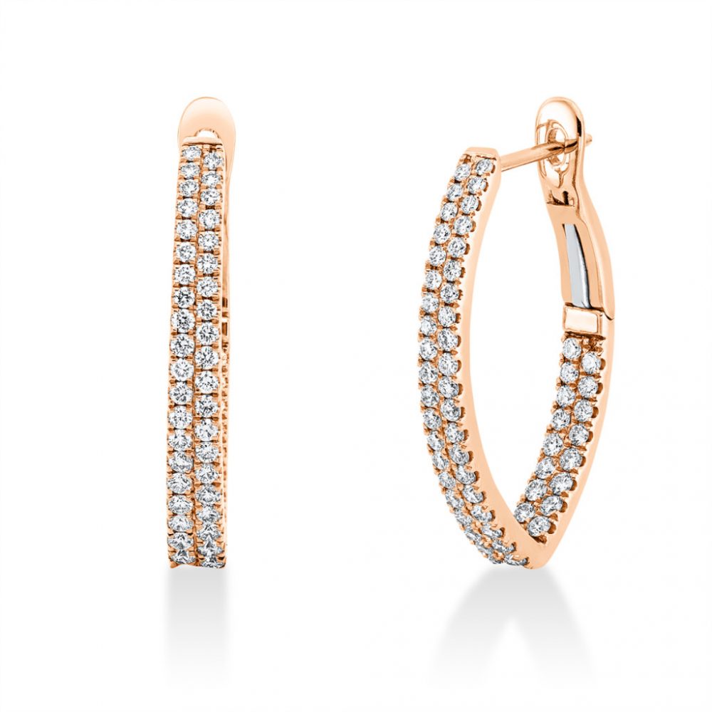 Redgold Diamond Earrings