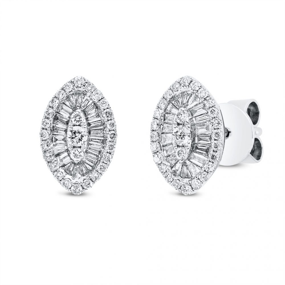 Whitegold Diamond Earrings