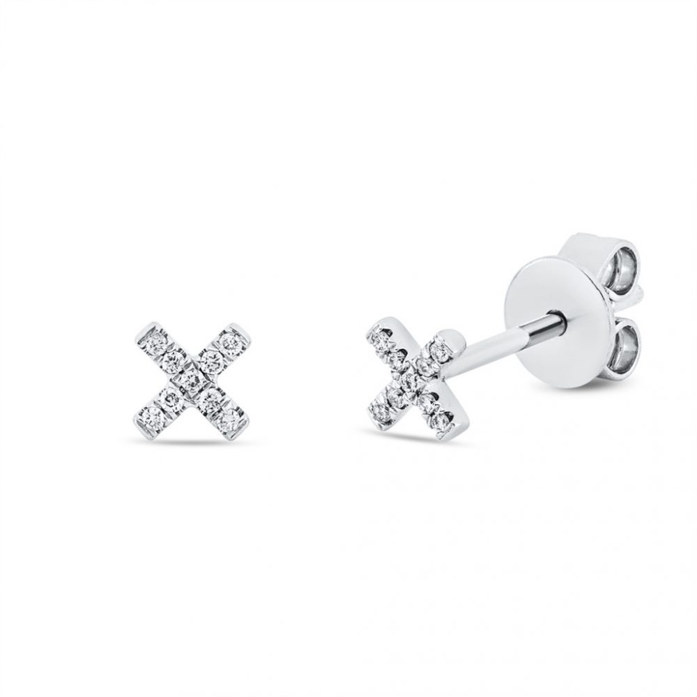 Whitegold Diamond Earrings