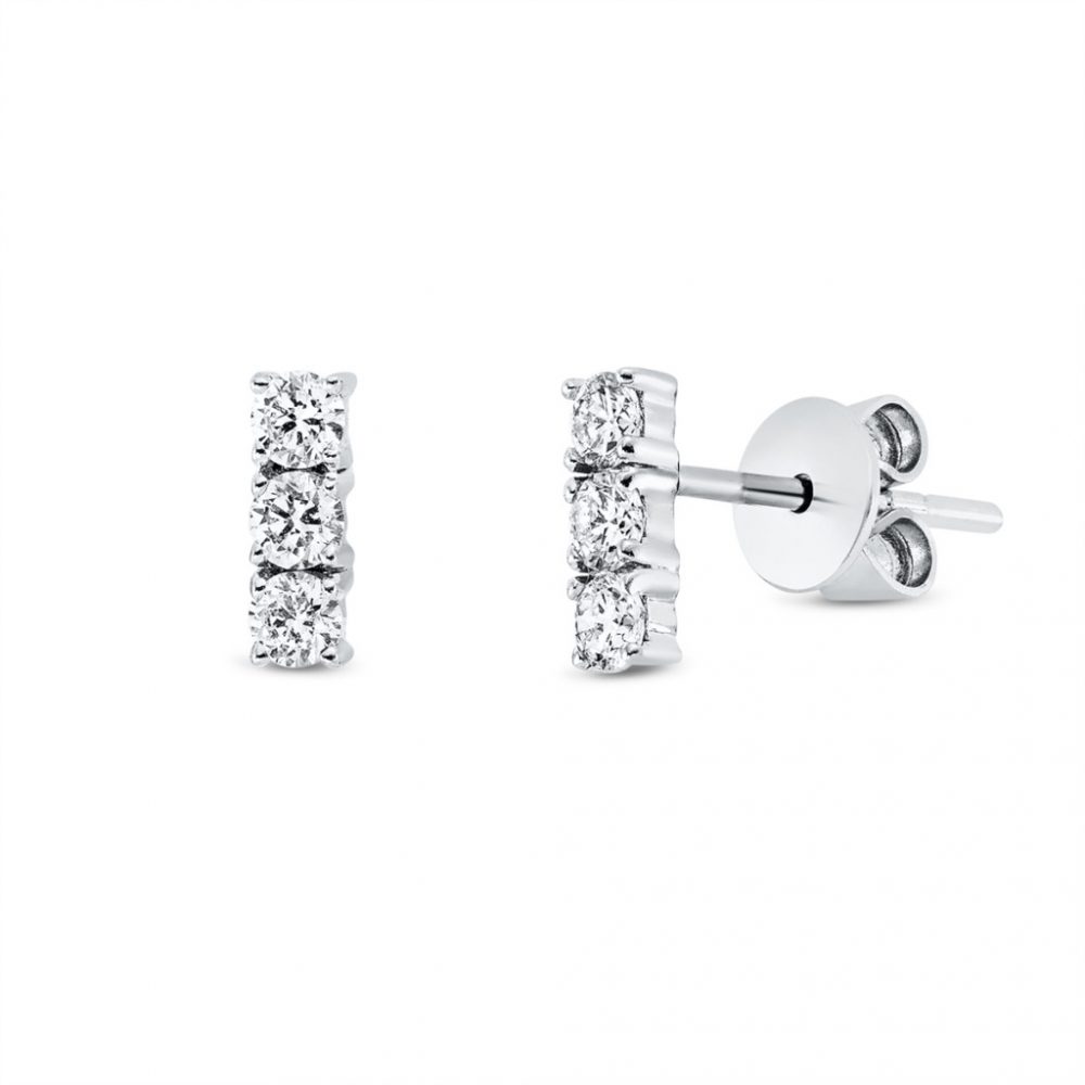 Whitegold Diamond Earrings