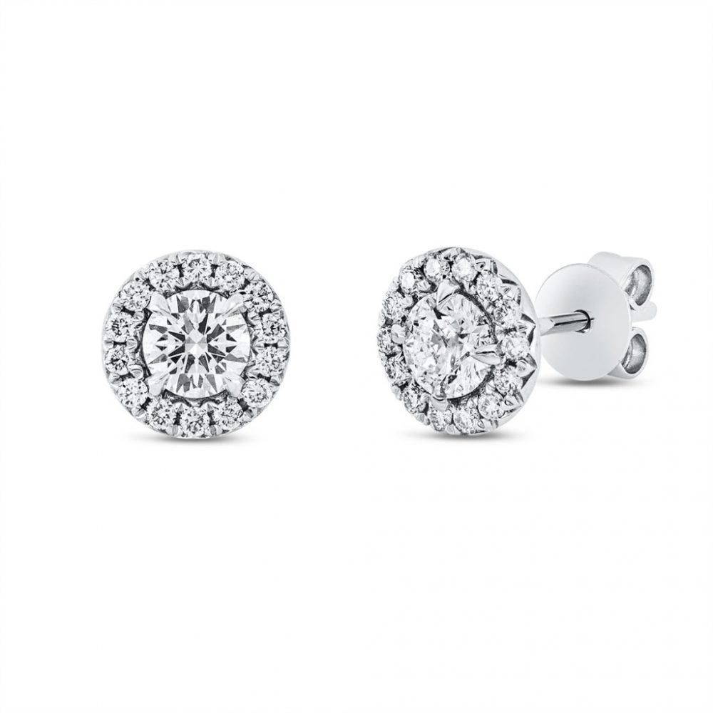 Whitegold Diamond Earrings